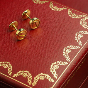 Kolczyki Cartier Love