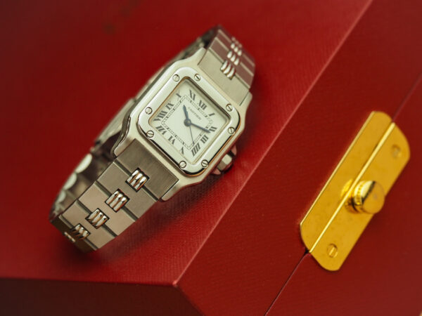 Cartier Santos "Godron" Automatic - obrazek 3