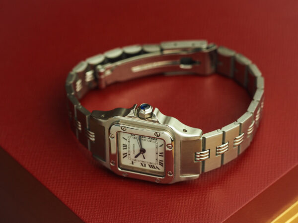 Cartier Santos "Godron" Automatic - obrazek 4