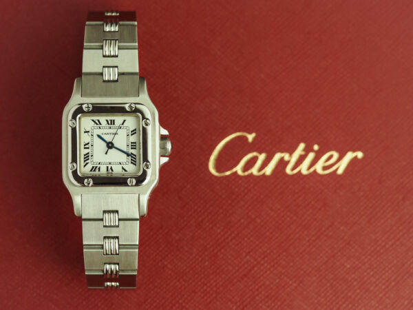 Cartier Santos "Godron" Automatic - obrazek 9