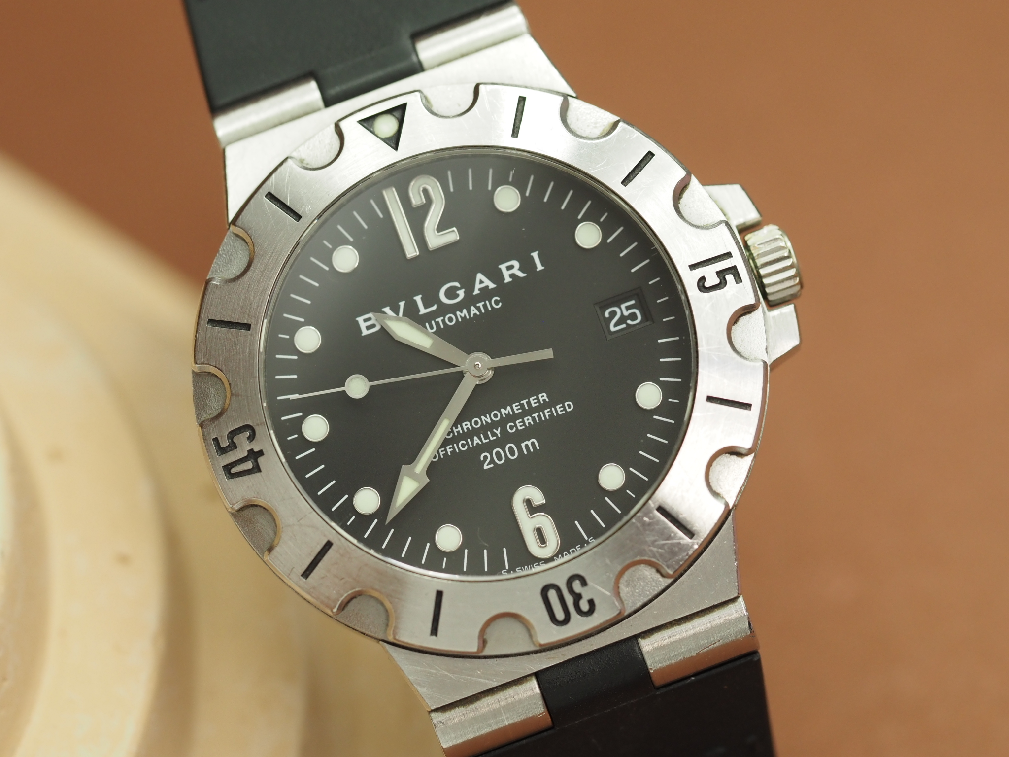 Bvlgari Diagono Scuba 38